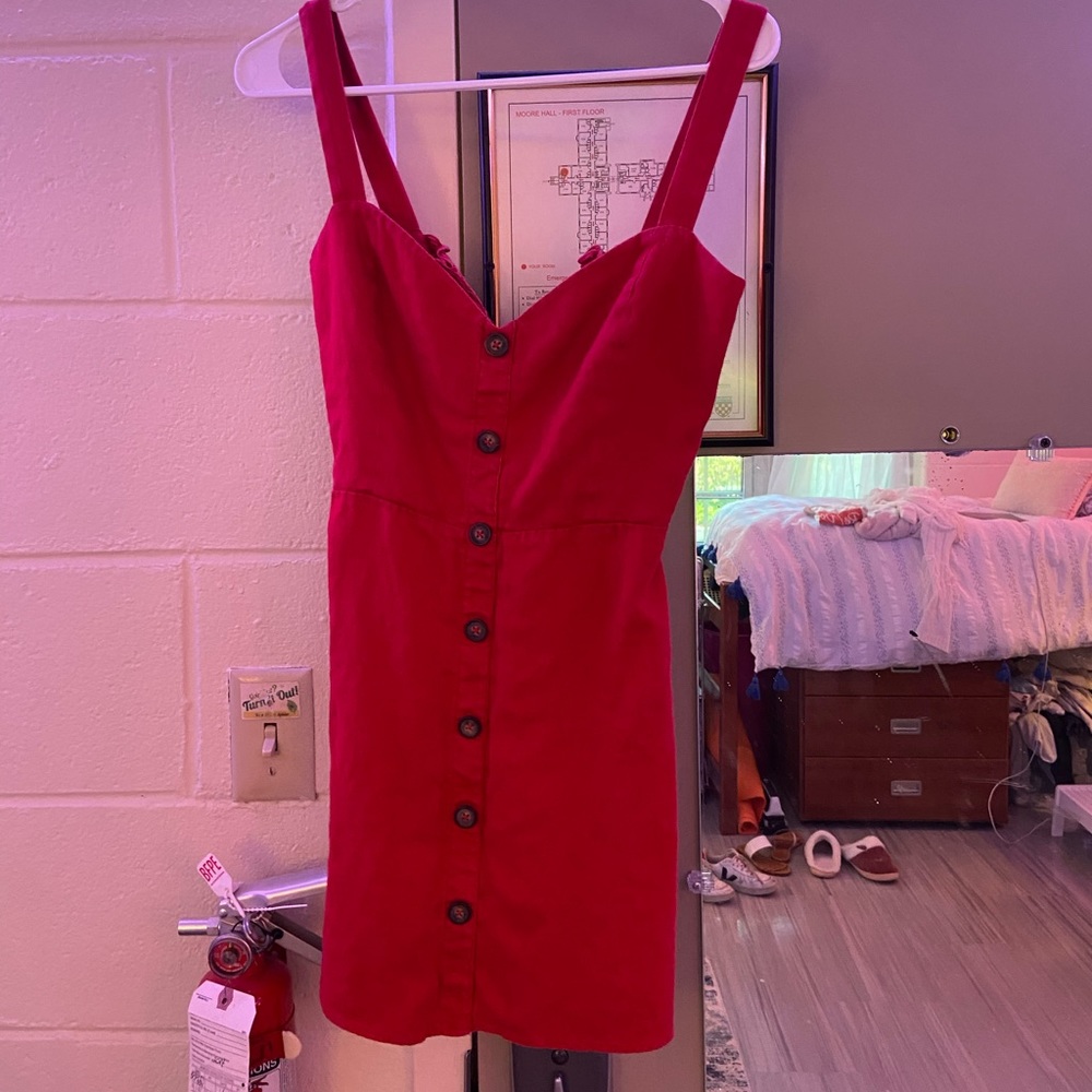 Perfect condition red reformation dress